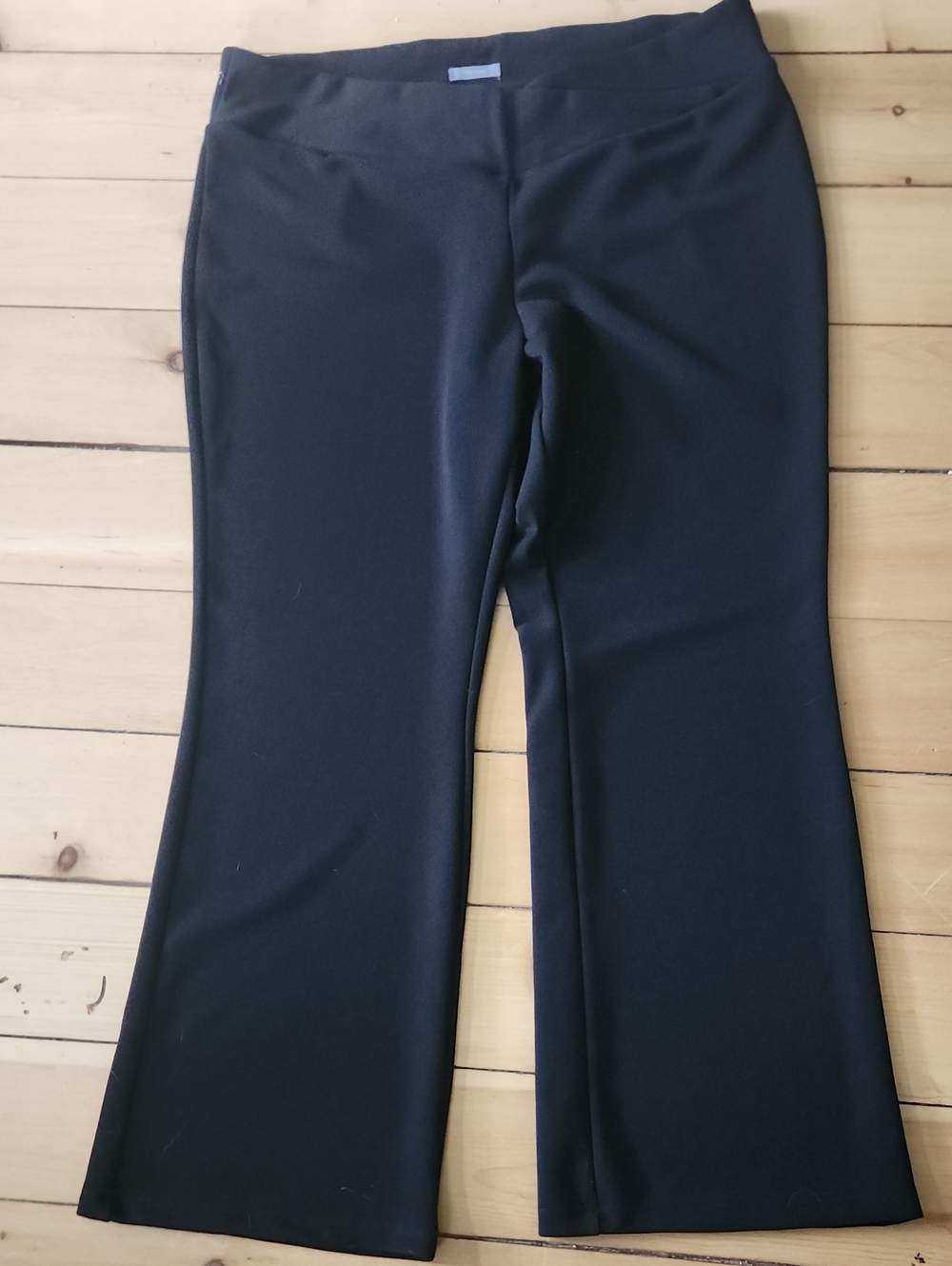 Maurices Black Bootcut Dress Ponte Pants